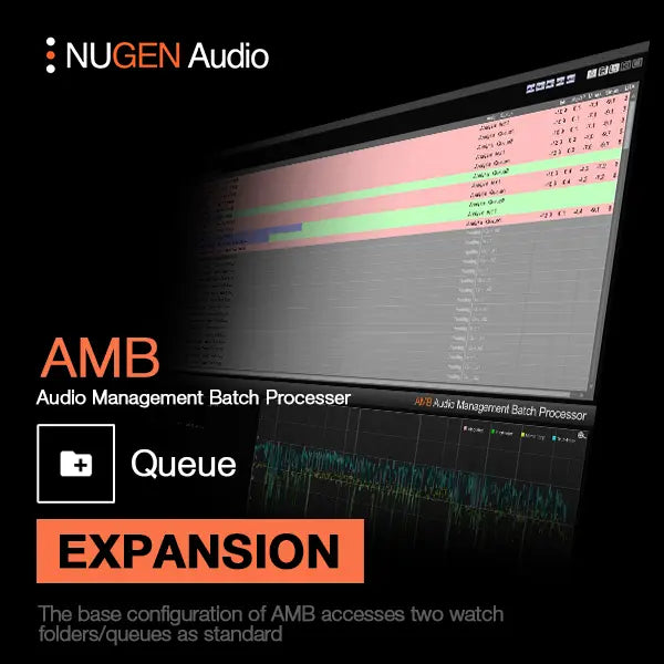 NUGEN AMB Queue expansion (Serial Nr + Download) NUGEN Audio