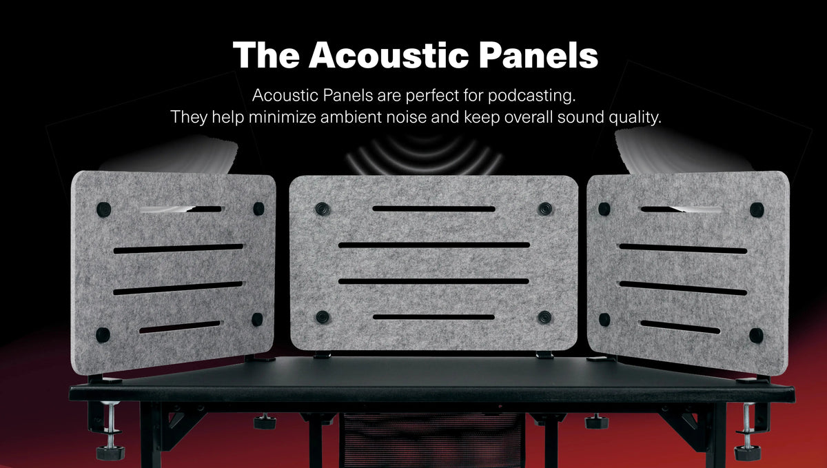 Wavebone Ark Podcast Table - Koala Audio