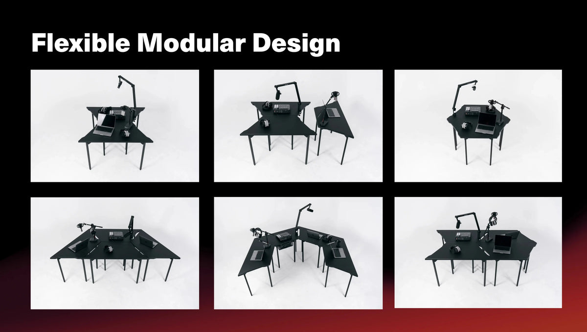 Wavebone Ark Podcast Table - Koala Audio