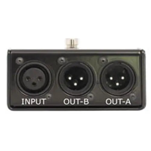 Radial HOTSHOT ABO - Mic & line switcher, 1 XLR-F input and 2 XLR-M outputs. Balanced