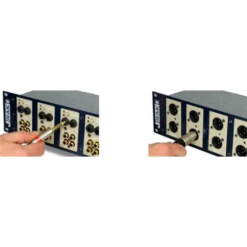 Radial J-RAK8 - 2RU Rack Adapter Shelf for up to 8 JDI's, J48'S Radial Engineering