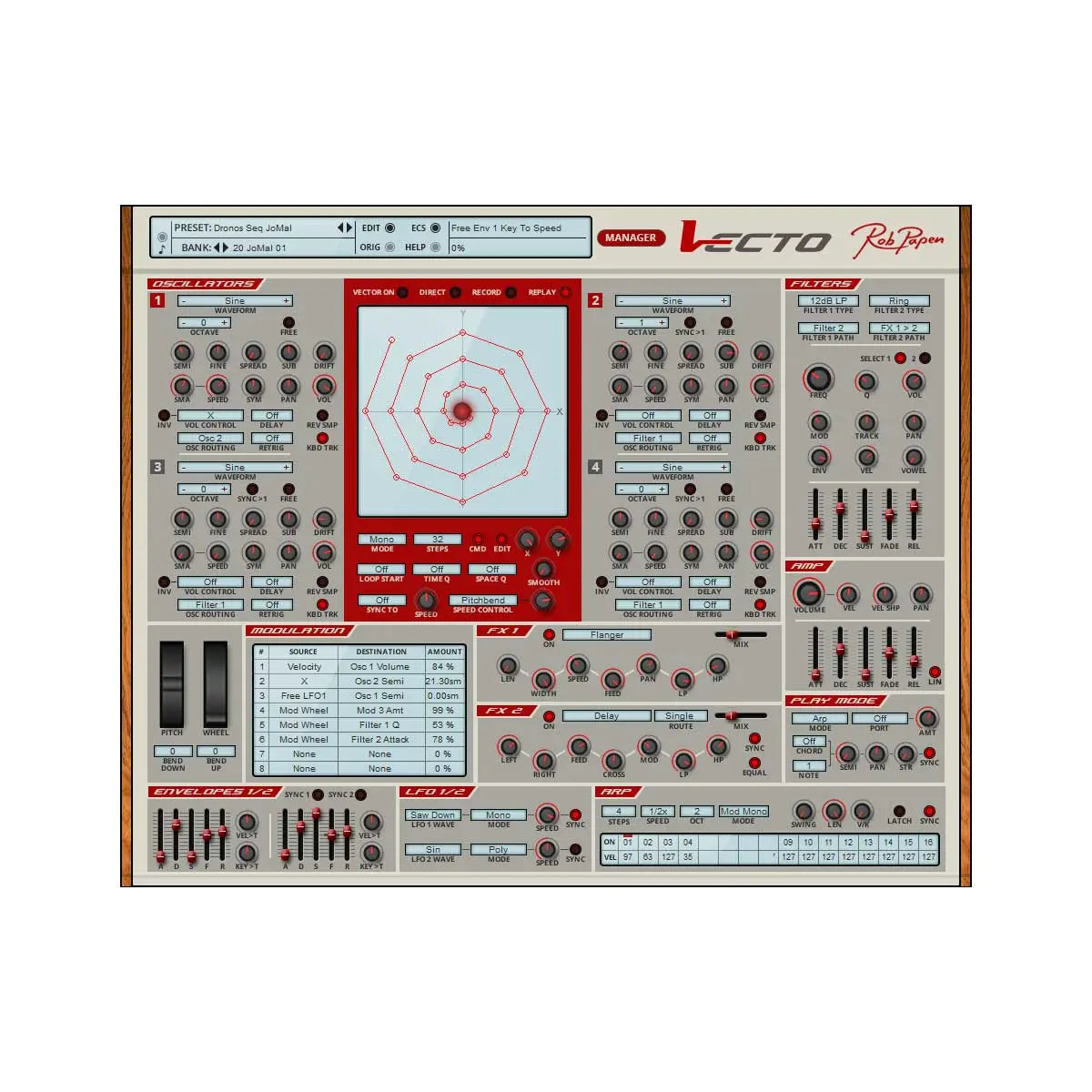 Rob Papen Vecto (Serial Nr + Download) Rob Papen