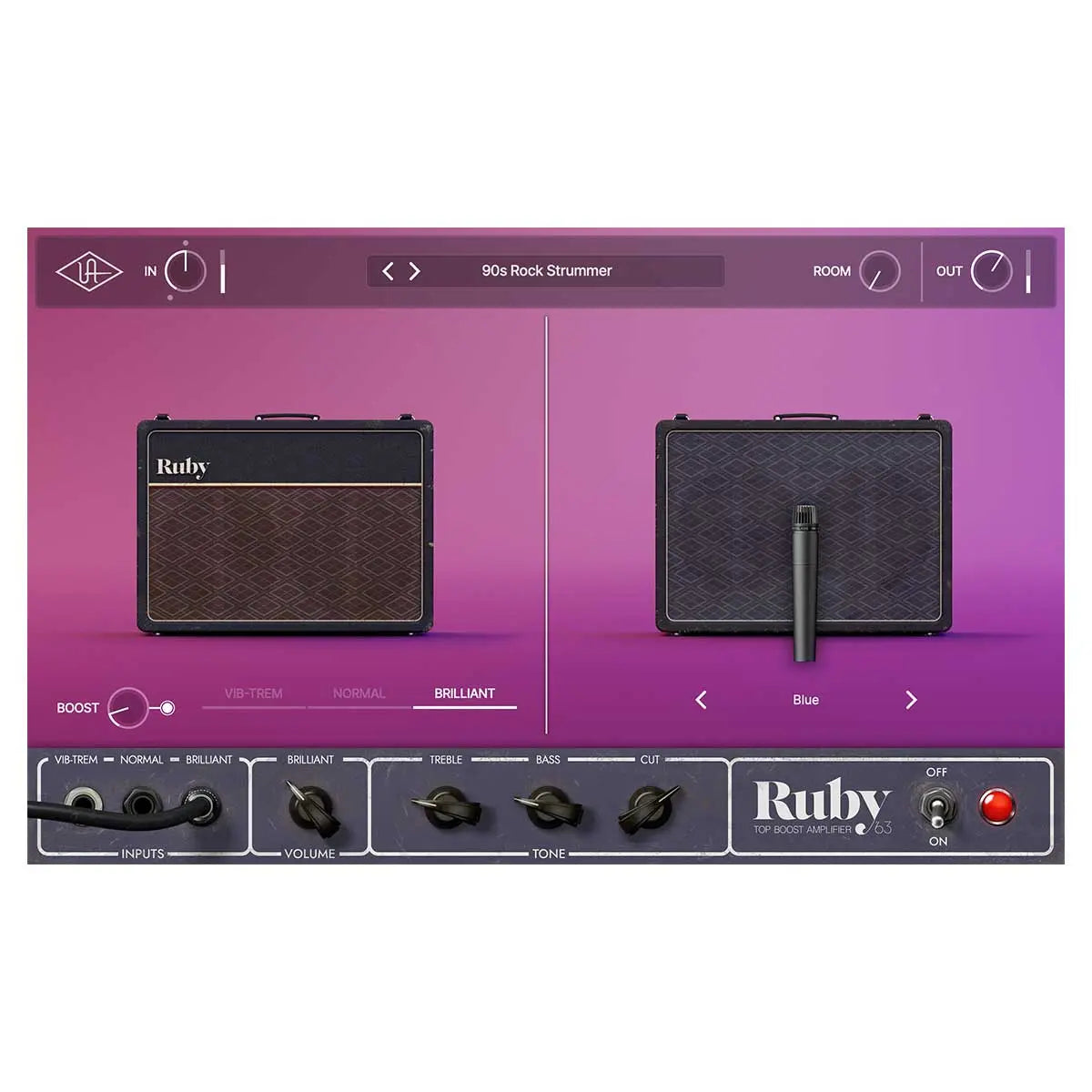 Universal Audio UAD Ruby '63 Top Boost Amp (Serial Nr + Download)