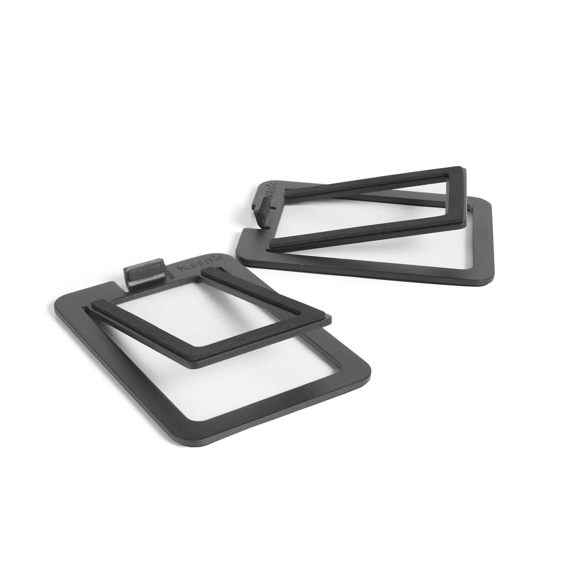 Kanto S2 Angled Desktop Speaker Stands for Small Speakers - Pair, Black Kanto