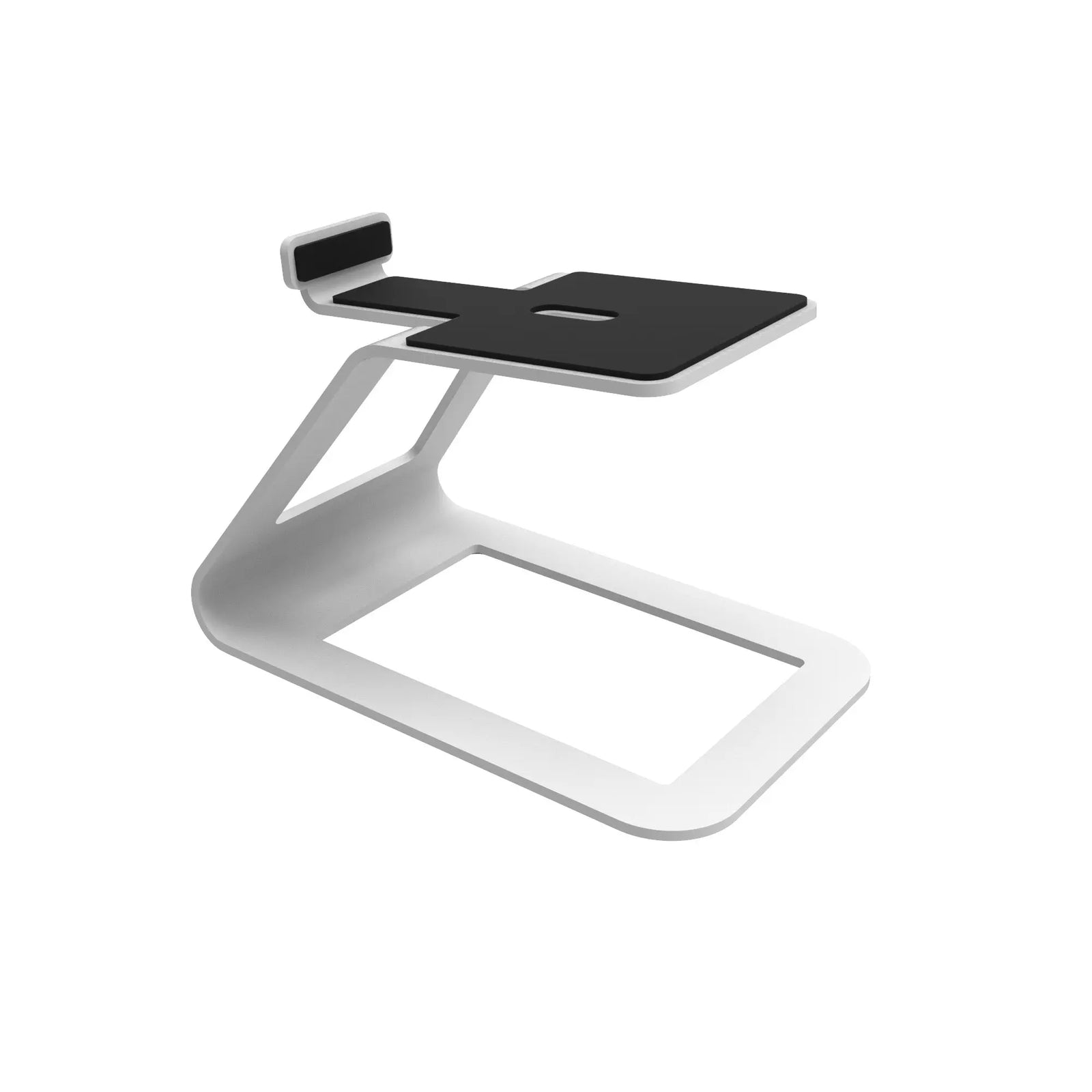 Kanto SE4W Elevated Desktop Speaker Stands for Midsize Speakers - Pair, White Kanto