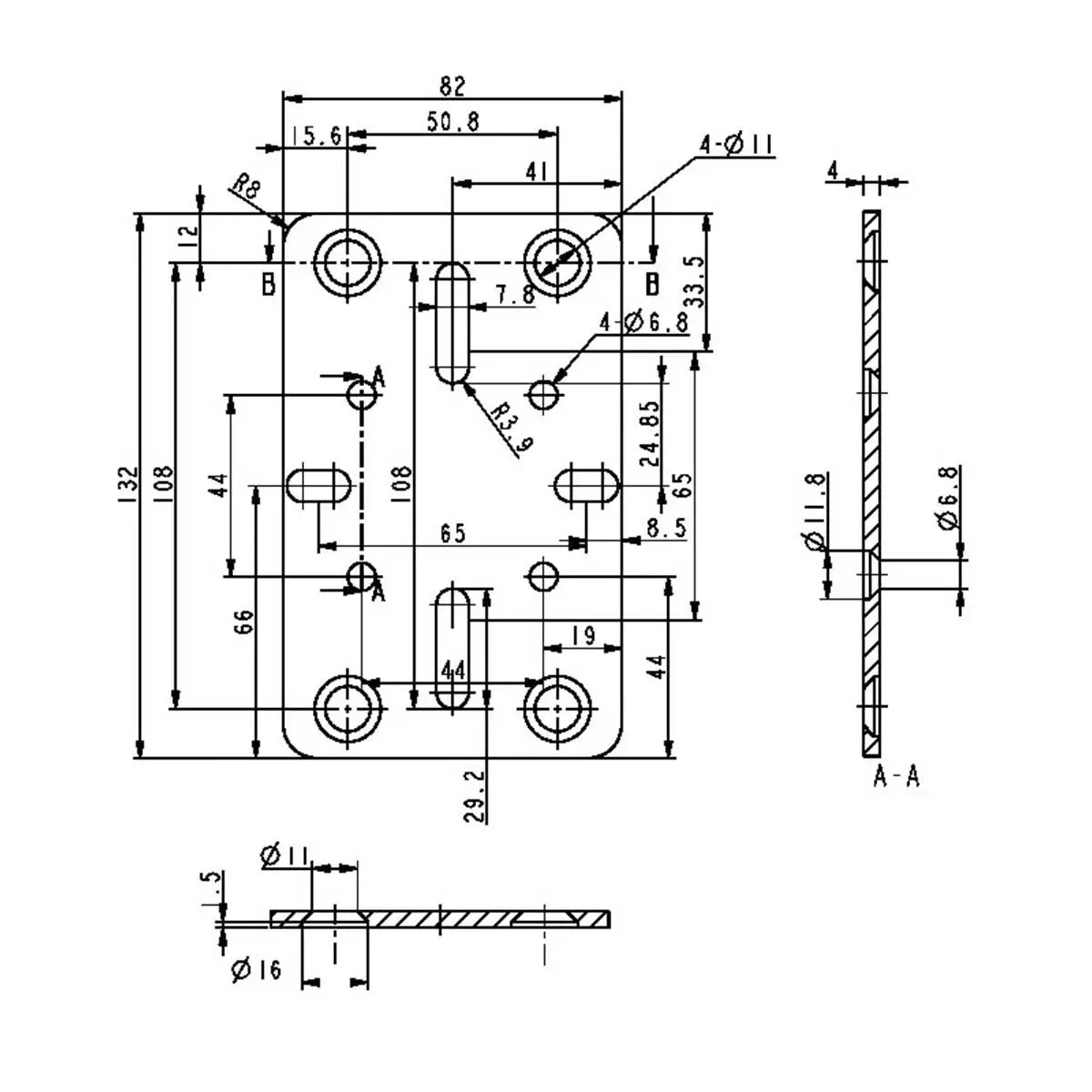Precision by Triad-Orbit SM-71P Plate for JBL 705i and 708i Triad-Orbit