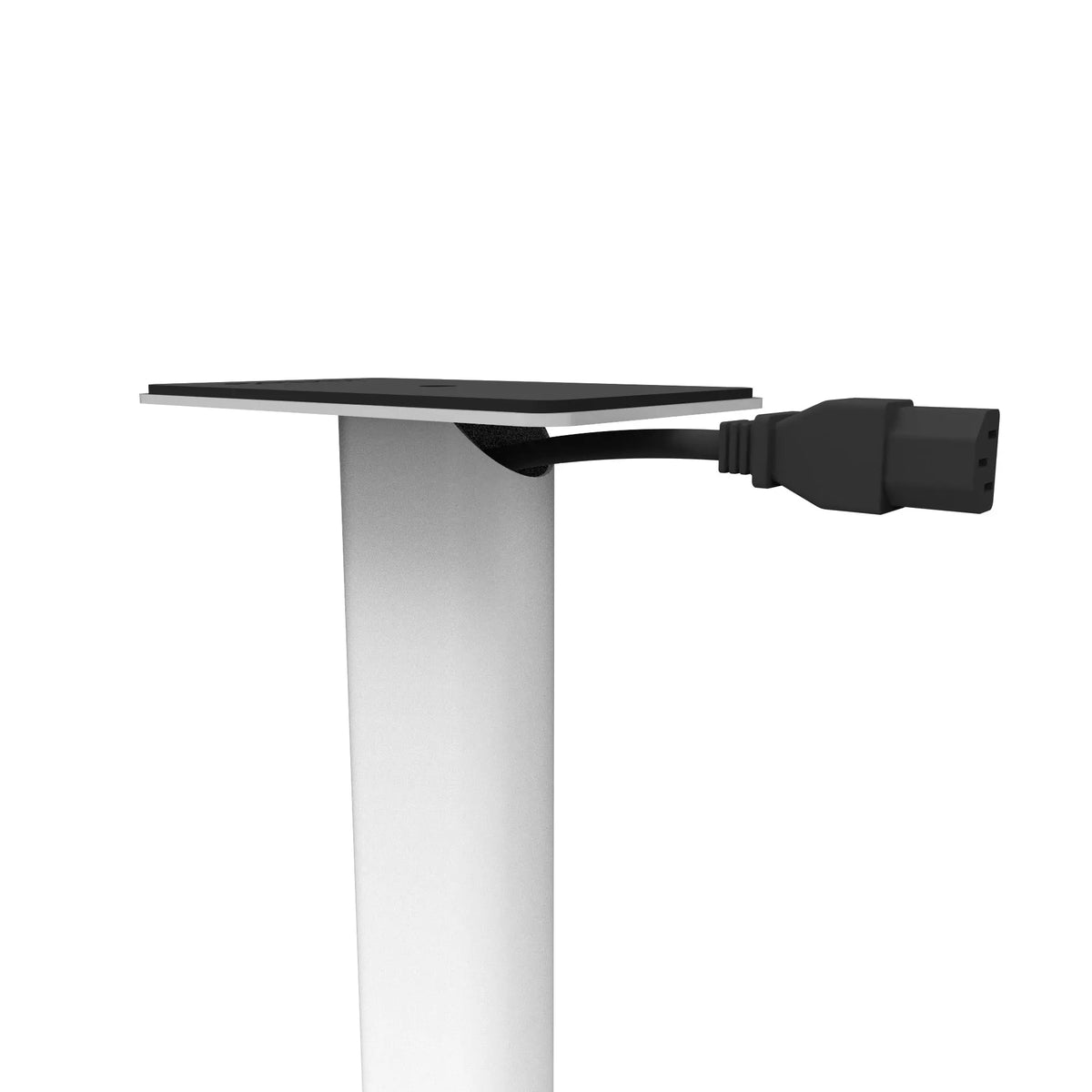 Kanto SP32PLW 32" Tall Bookshelf Speaker Floor Stands - Pair, White Kanto