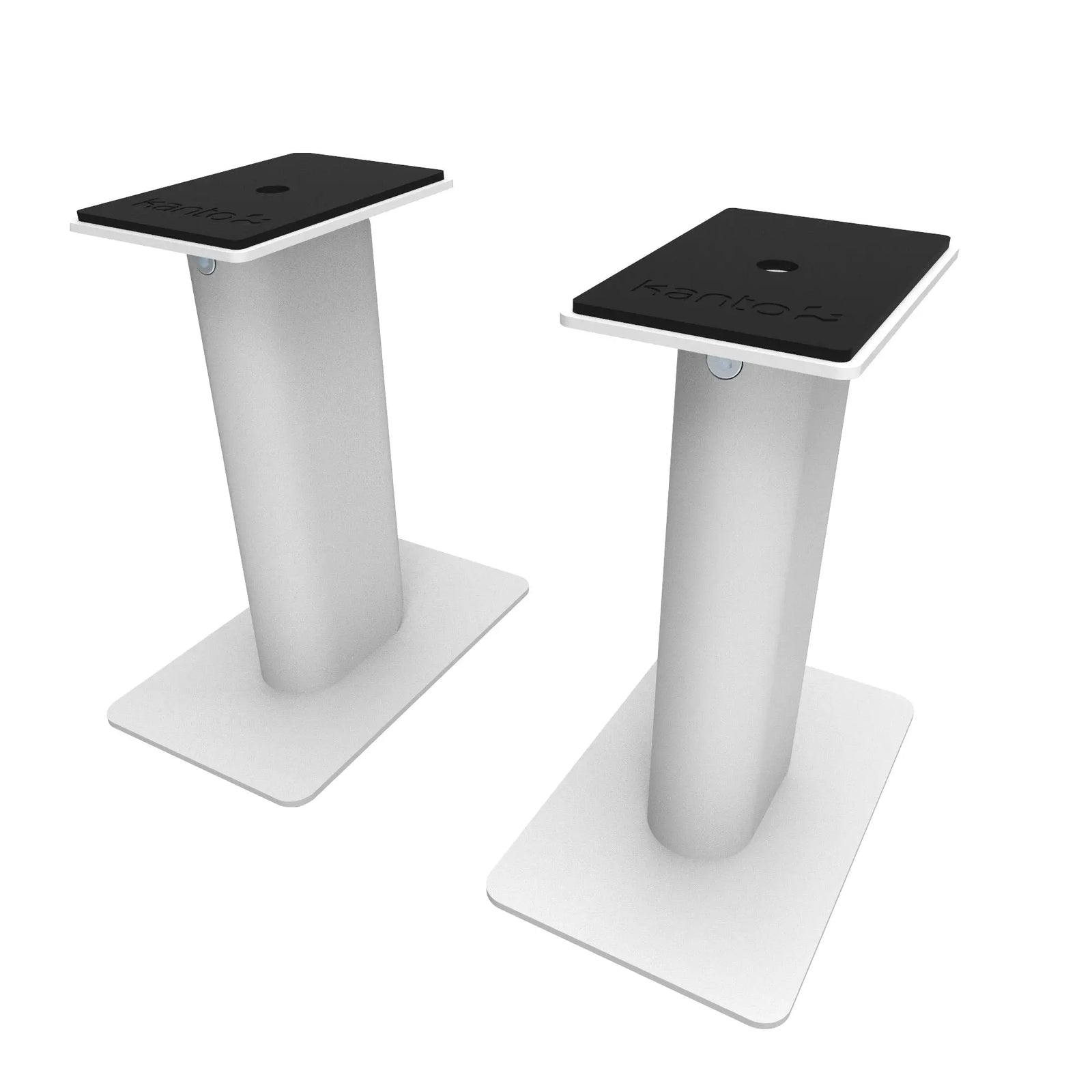 Kanto SP9W 9" Tall Universal Desktop Speaker Stand - Pair, White Kanto