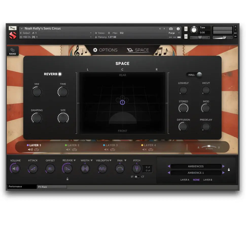 Soundiron Noah Kelly's Sonic Circus (Digital Download) Soundiron