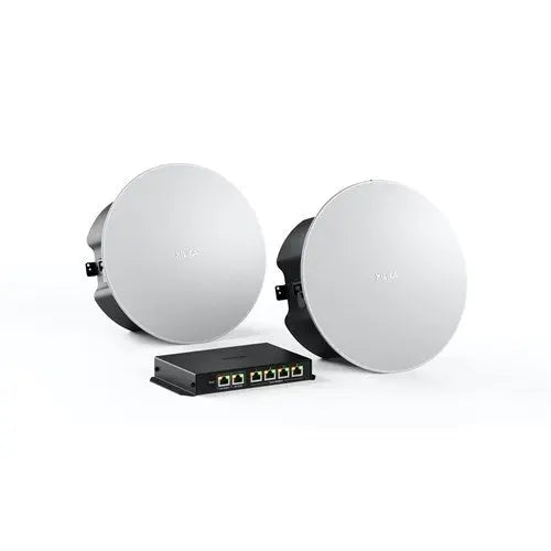 Xilica Sonia Amp with DANTE + C5 speakers(pair) Bundle Xilica