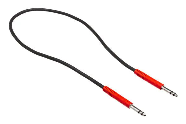 Hosa TTS890 Balanced Patch Cables, TT TRS to Same, 3 ft / 0.9M Hosa