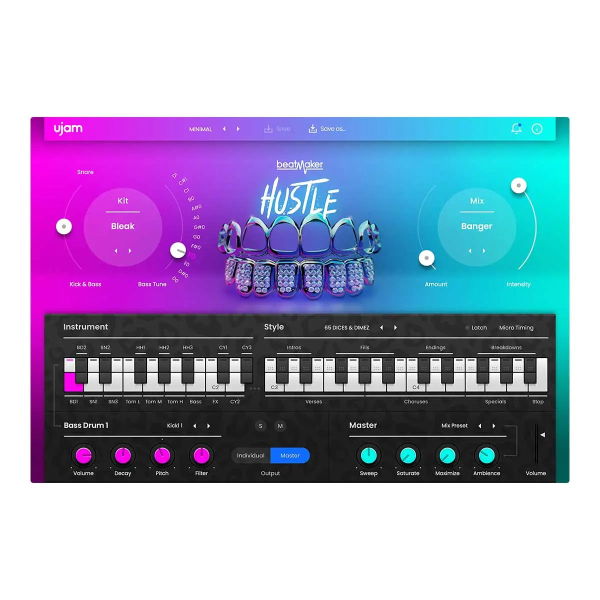 UJAM HUSTLE 2 (Serial Nr + Download) UJAM