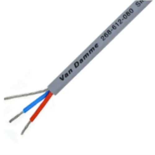 Van Damme Smart Control 1 pair DMX grey 100m roll Van Damme Cable