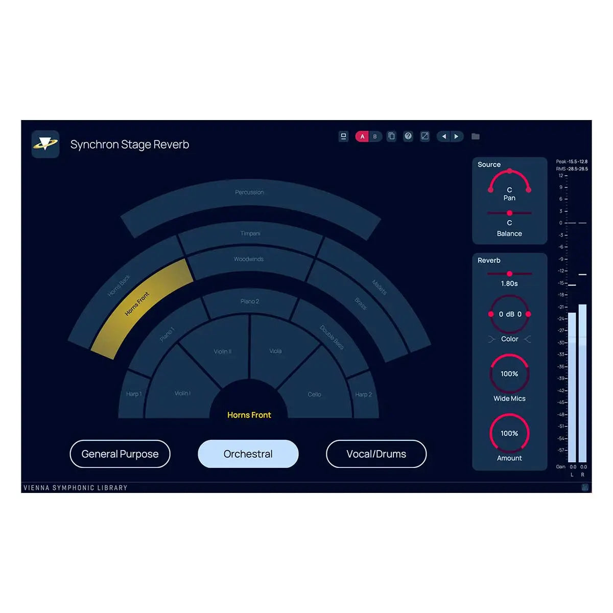 VSL Synchron Stage Reverb (Digital Download) Vienna Symphonic Library