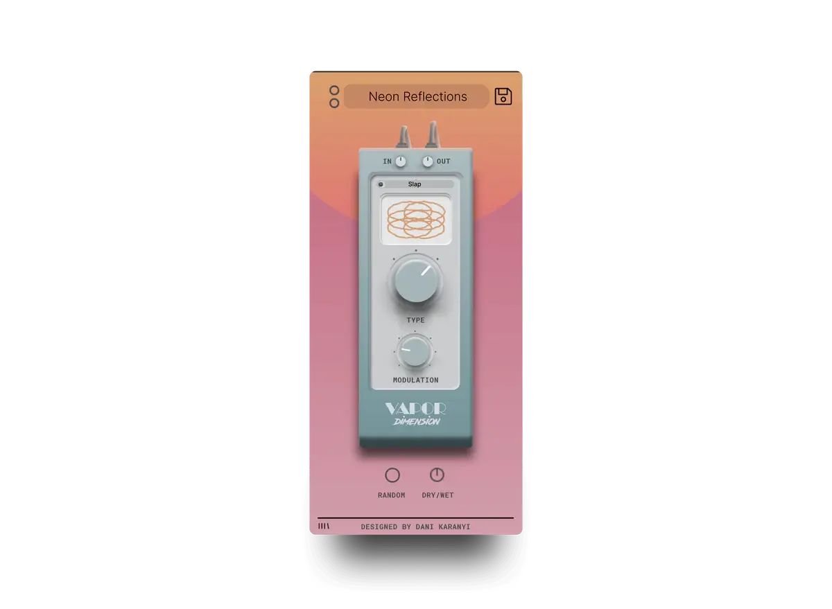 Karanyi Sounds Vapor Dimension Easy Vintage Modulation Effects (Digital Download) Karanyi Sounds