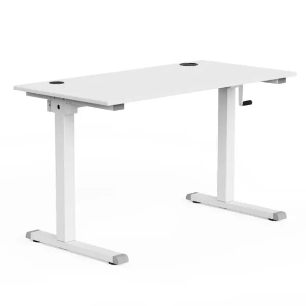 Backbone City Desk Height Adjustable Desk Sit/Stand Desk with Side Crank (120cm x 60cm) Backbone