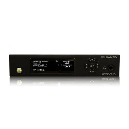 WFT5CD WaveCAST Wi-Fi 1CH Audio Streamer w Dante DSP Unicast or Multicast Audio Williams AV