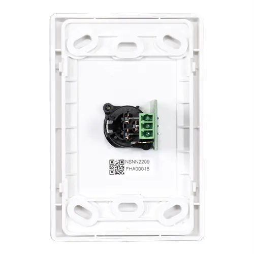 Australian Monitor Female XLR Wall Plate White WPXLR
