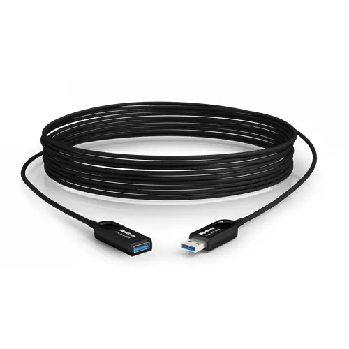 Wyrestorm USB active optical cable 15M supports USB 3.2 gen 2 ,10Gbps Plenum,FTR & CPR rated Wyrestorm
