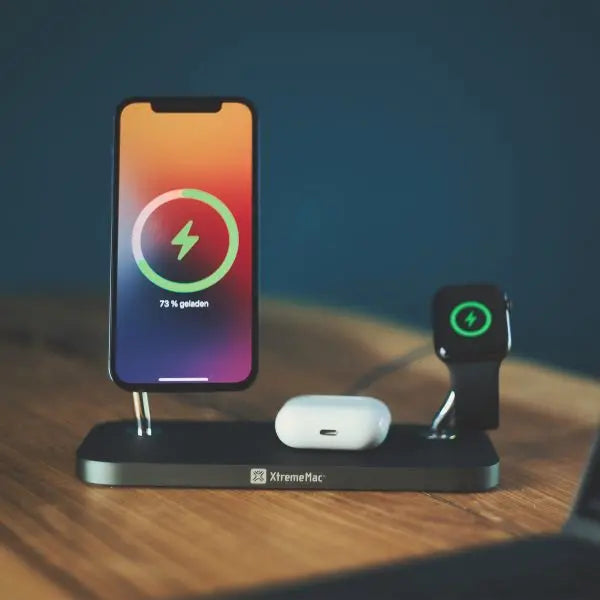 XtremeMac X-MAG PRO: 3-in-1 Wireless Charger XtremeMac