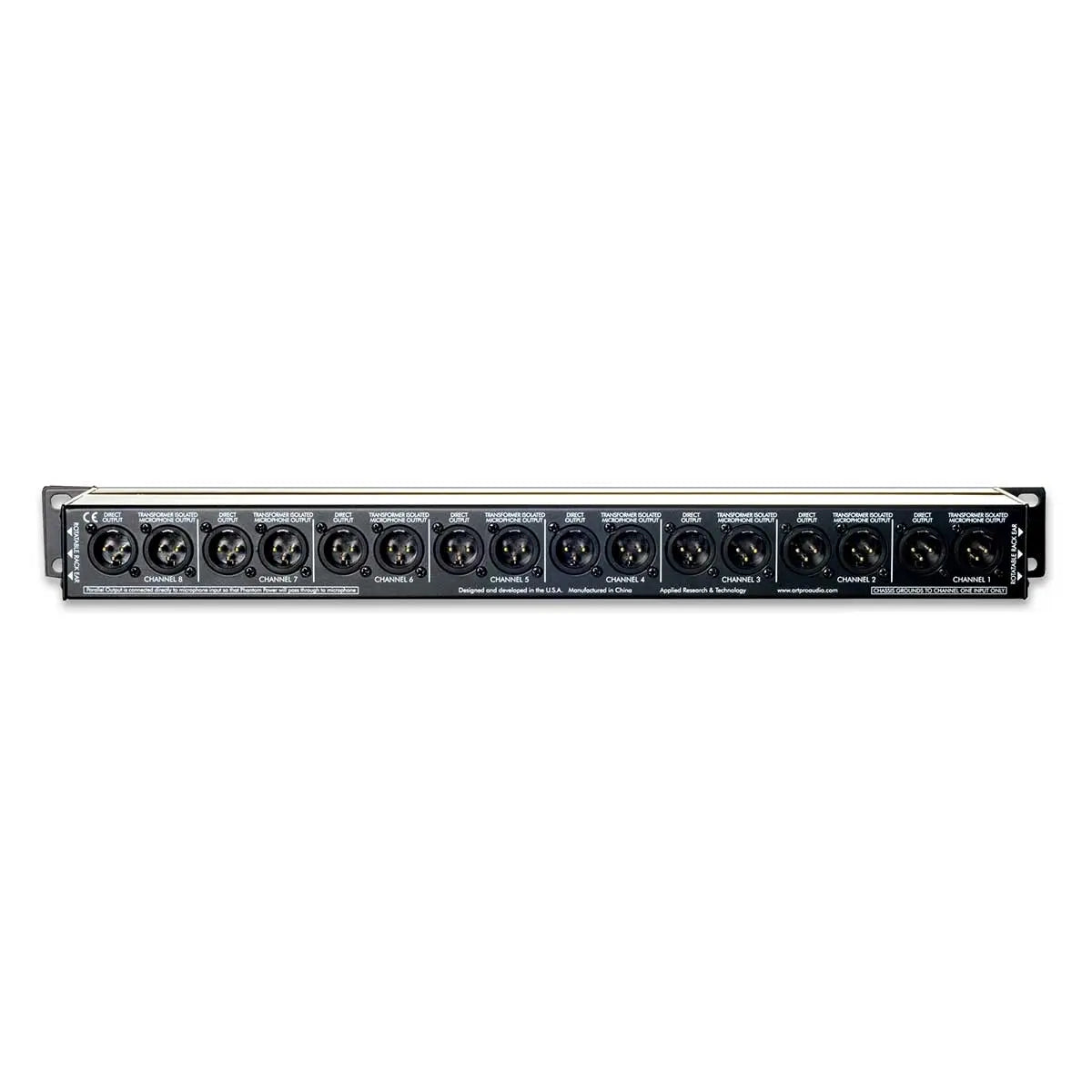 ART S8 Eight Channel High Performance Microphone Splitter ART