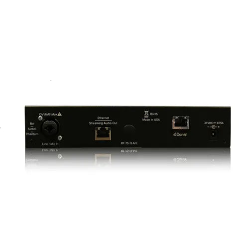 WFT5CD WaveCAST Wi-Fi 1CH Audio Streamer w Dante DSP Unicast or Multicast Audio Williams AV
