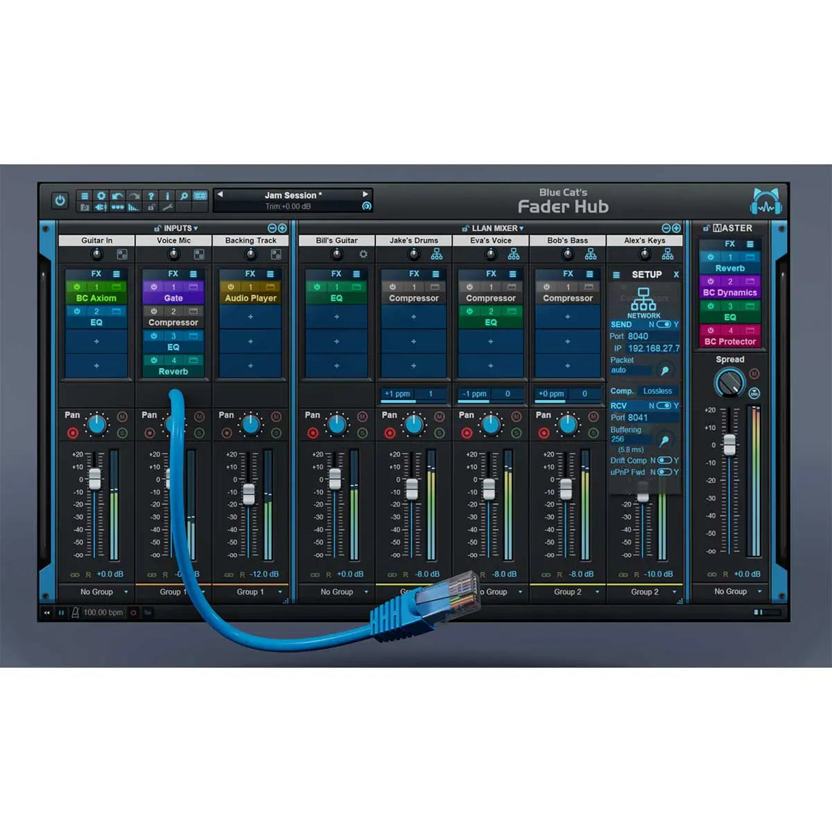 Blue Cat Audio Fader Hub (Digital Download)