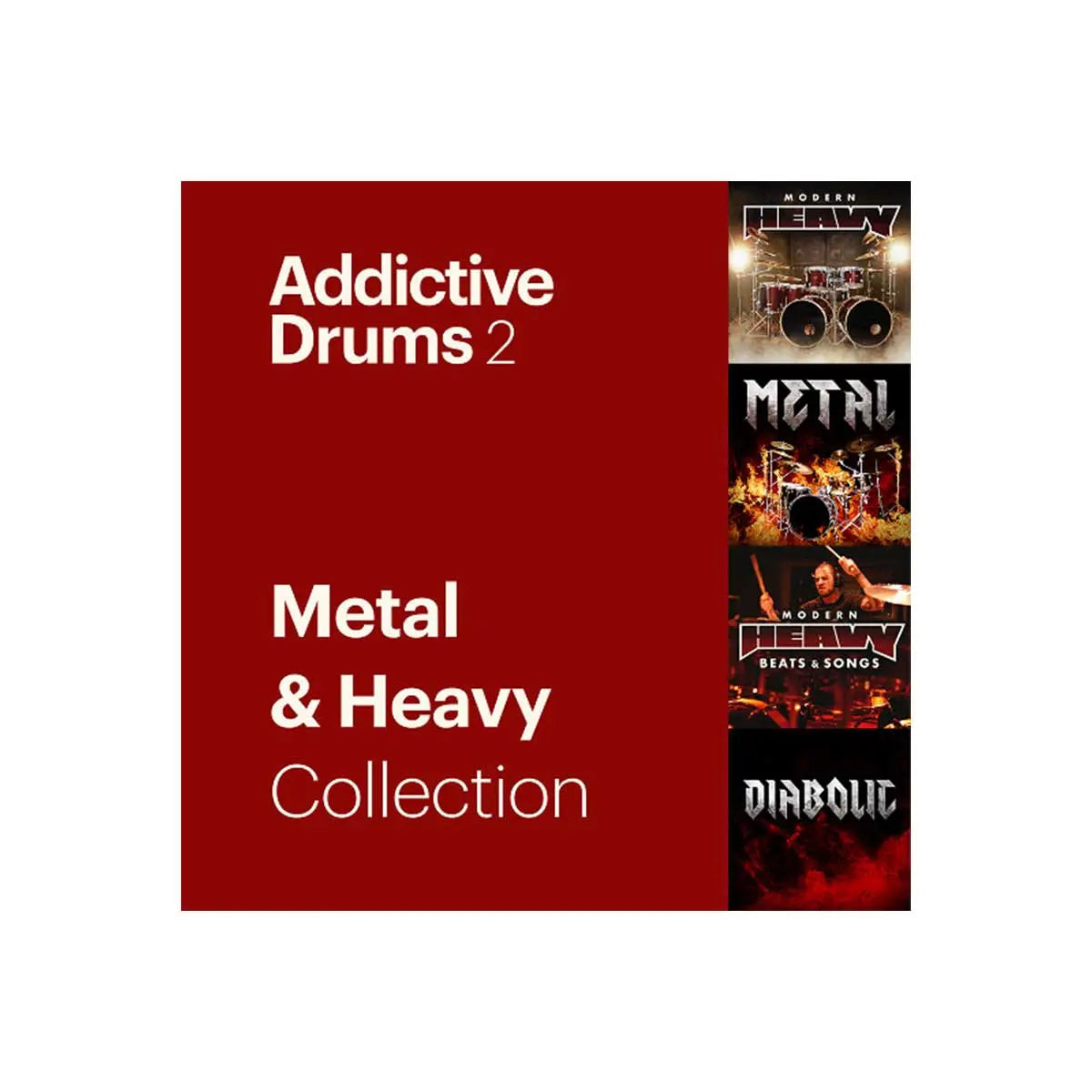 XLN Audio Addictive Drums 2: Metal & Heavy Collection (Serial Nr + Download) XLN Audio