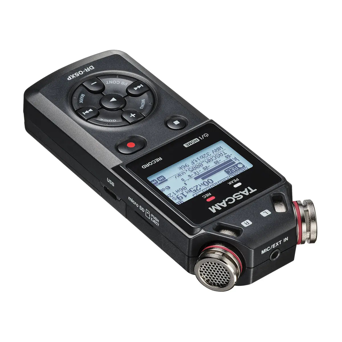 TASCAM DR-05XP 2-Channel 32-Bit Float Portable Handheld Recorder With USB-C Interface TASCAM