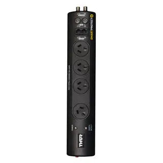 Thor Smart Protect 4. Universal Filter and Surge Protector. 4 Outlets with angle plug for power pack