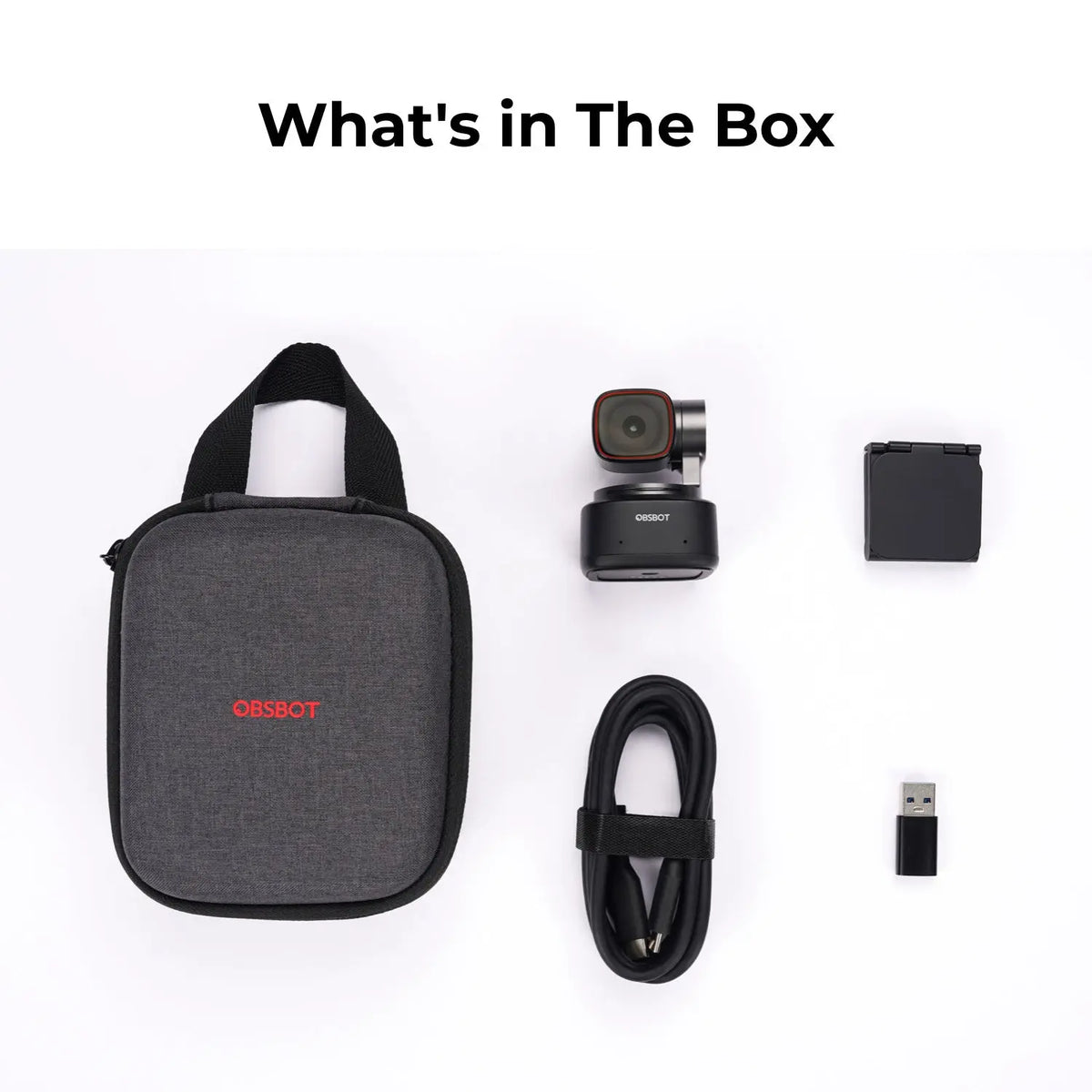 OBSBOT Tiny 2 AI-Powered PTZ 4K Webcam OBSBOT