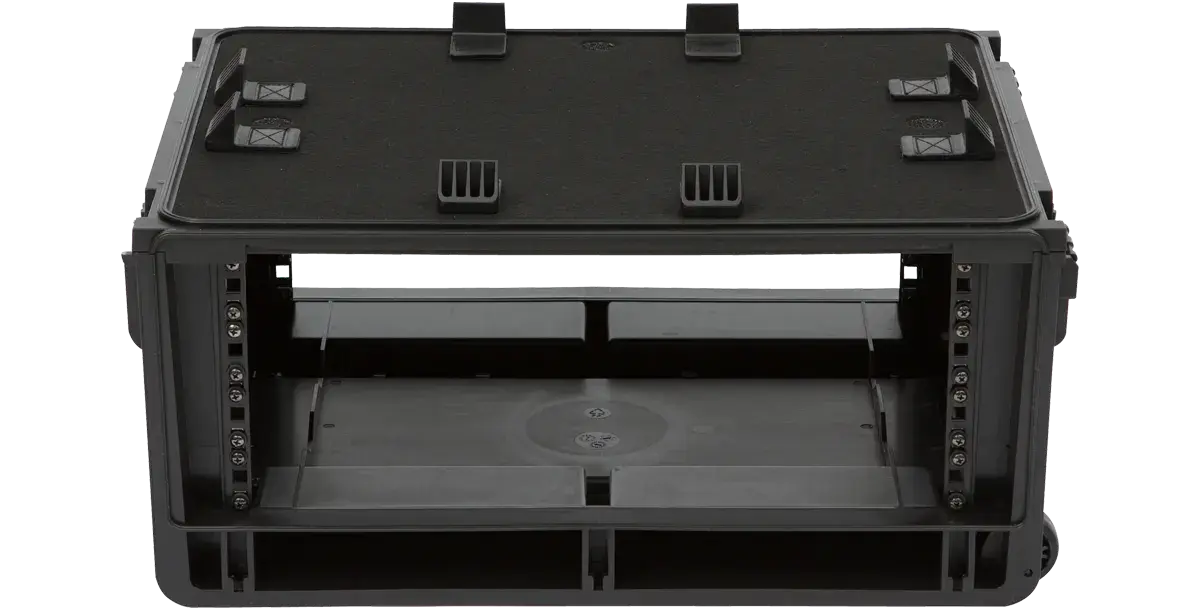 SKB 1SKB-ISF4U Injection Molded 4U Studio Flyer Rack Case SKB