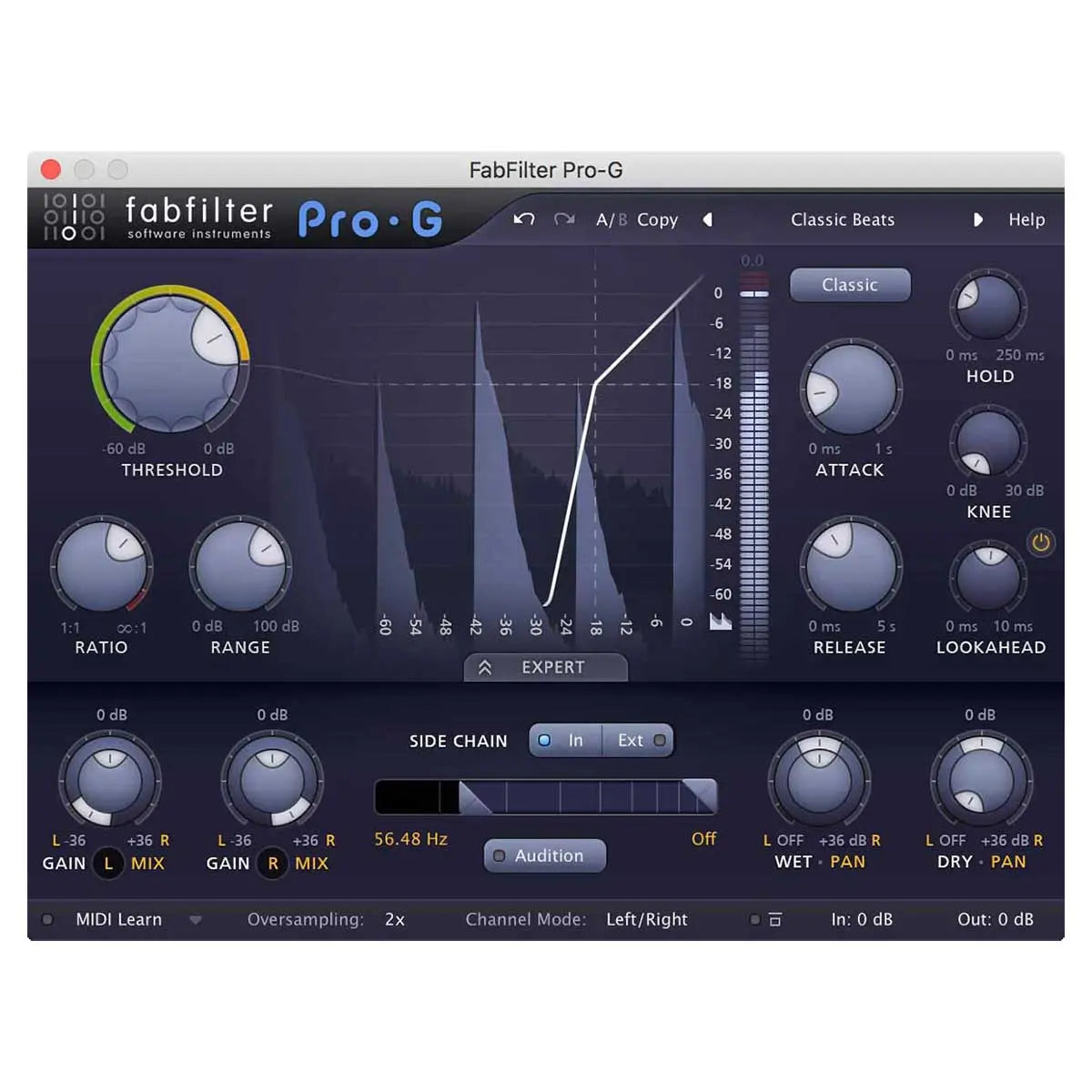FabFilter Pro-G Expander/Gate Plug-In (Serial Nr + Download)