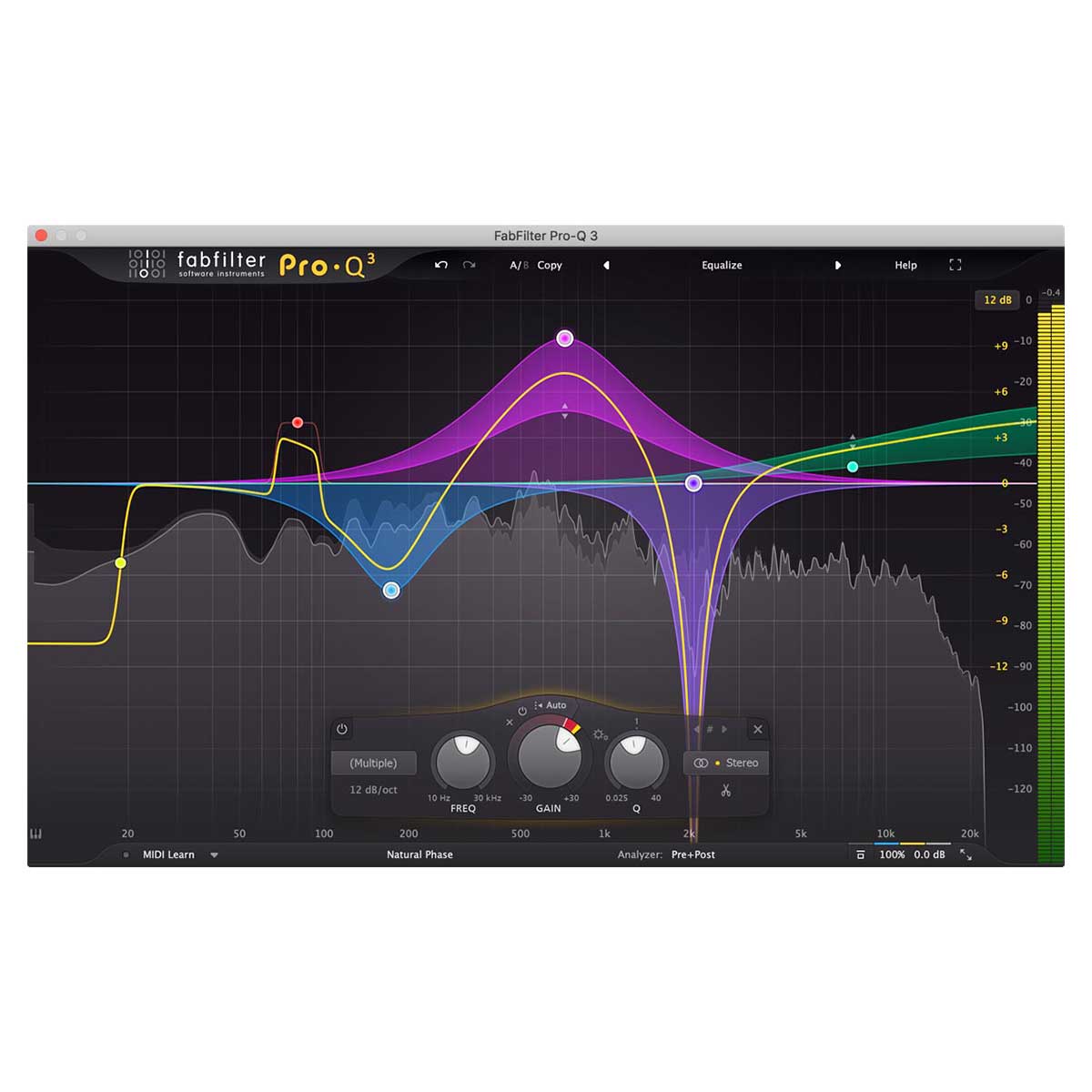 FabFilter Pro-Q 3 24 band Dynamic EQ with Dolby Atmos Support (Serial Nr + Download)
