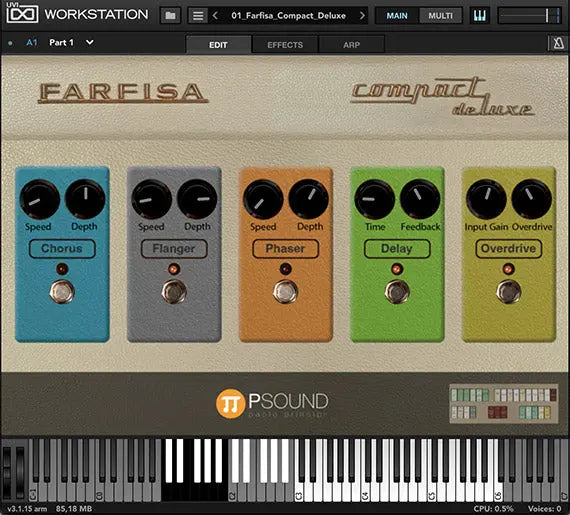 Psound Farfisa Compact (Serial nr + Download) PSound