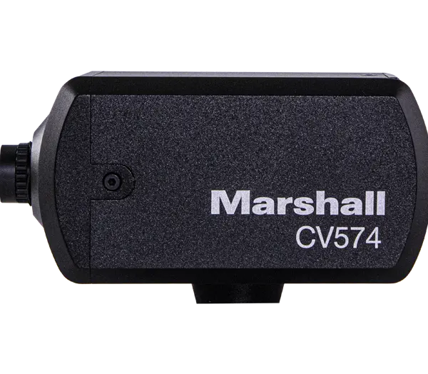 Marshall CV574 Miniature UHD Camera NDI HX3 and HDMI Marshall Electronics