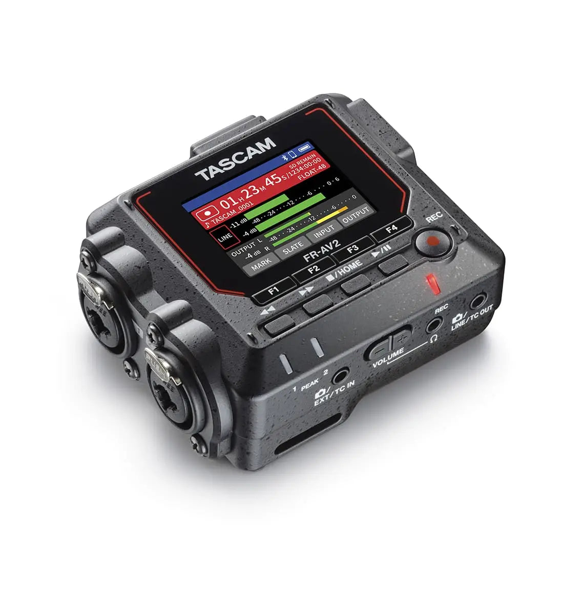 TASCAM FR-AV2 Compact 32-bit Float Field Recorder and Timecode Generator with Mixer TASCAM