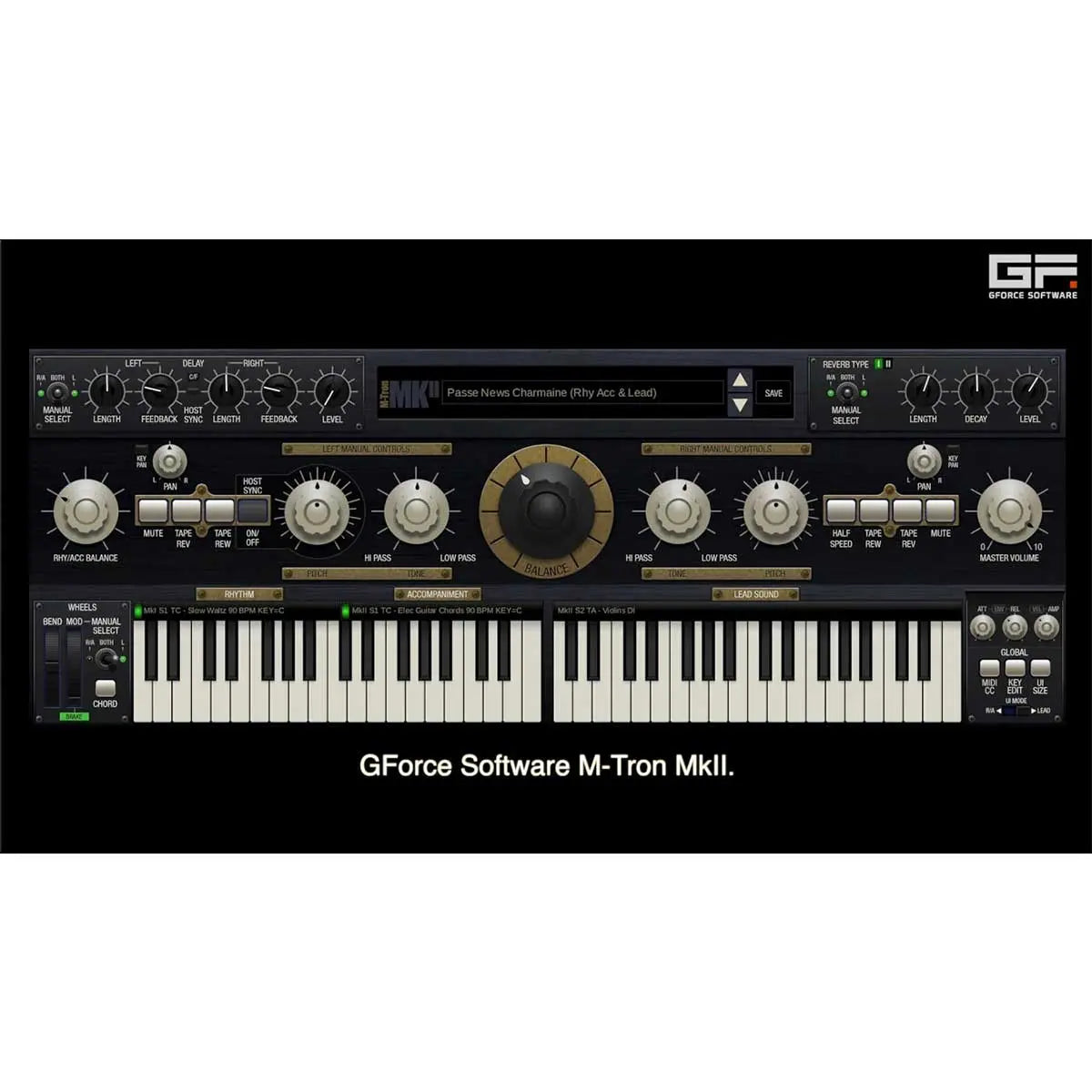 GForce M-Tron MKII (Serial Nr + Download) G-Force