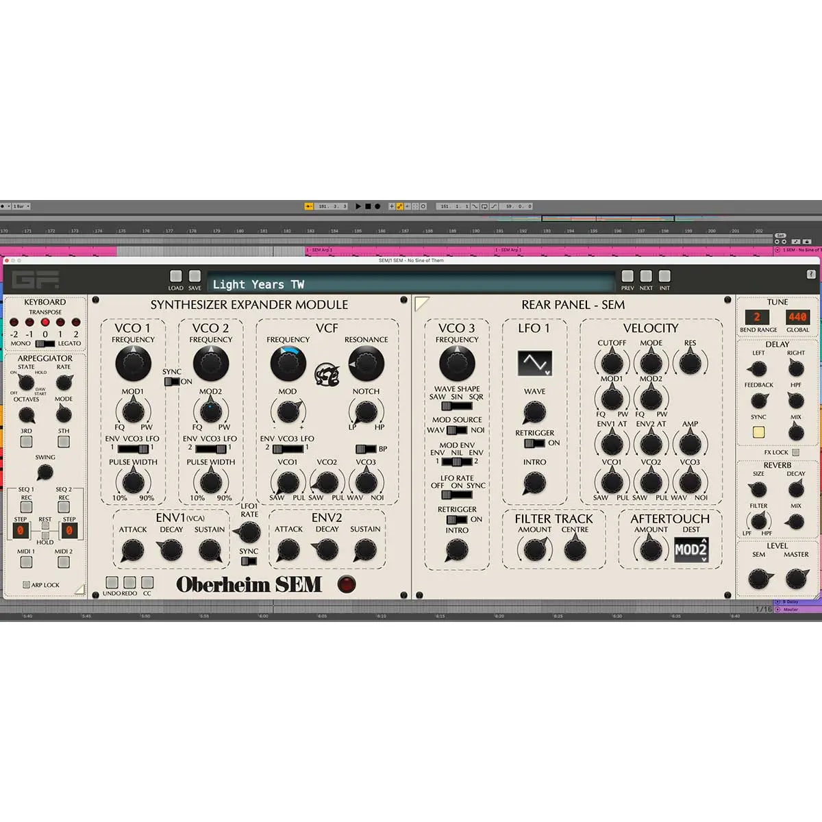 G-Force Oberheim SEM (Serial Nr + Download) G-Force