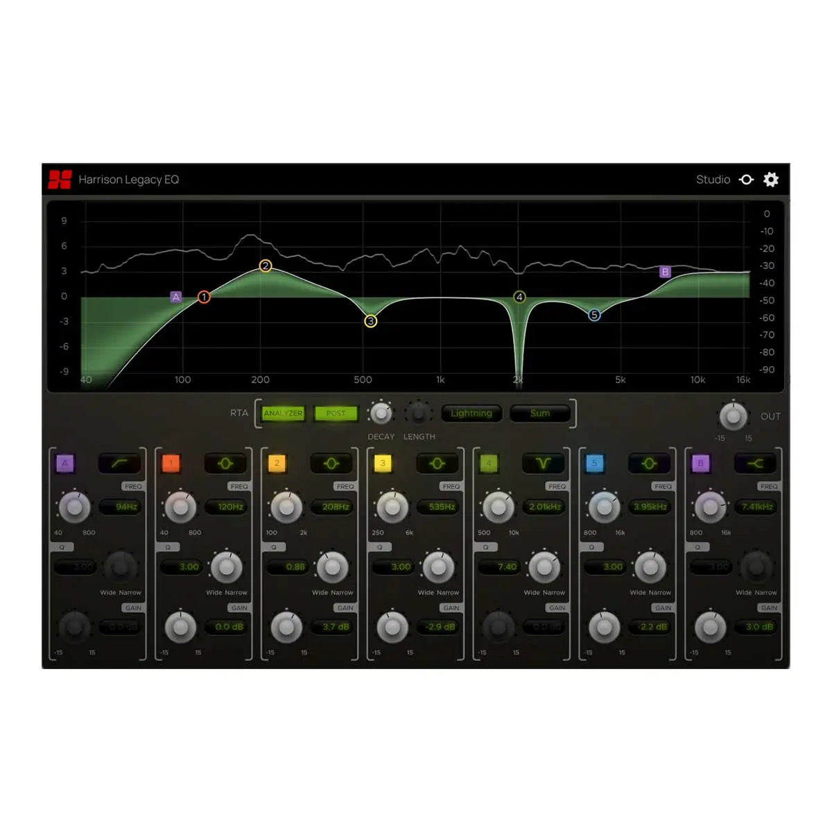 Harrison Legacy EQ Plug-in (Serial Nr + Download) Harrison