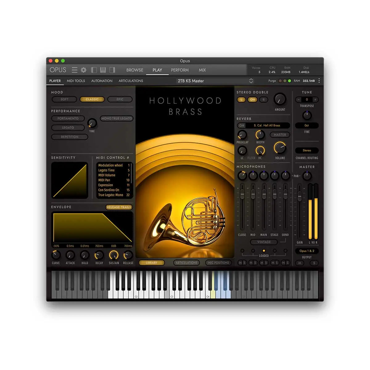 EastWest Hollywood Orchestra Opus Edition Diamond (Serial Nr + Download) EastWest