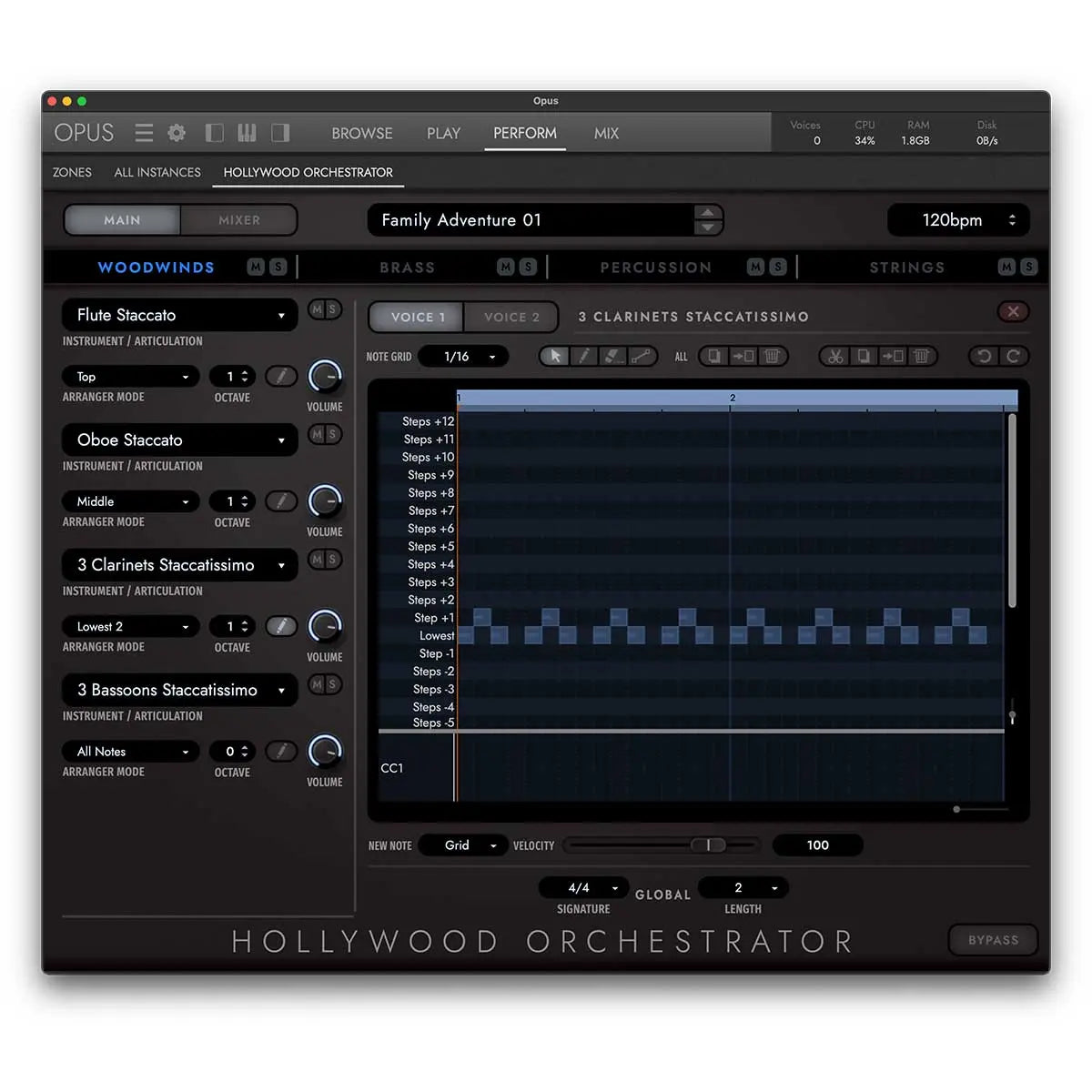 EastWest Hollywood Orchestra Opus Edition Diamond (Serial Nr + Download) EastWest