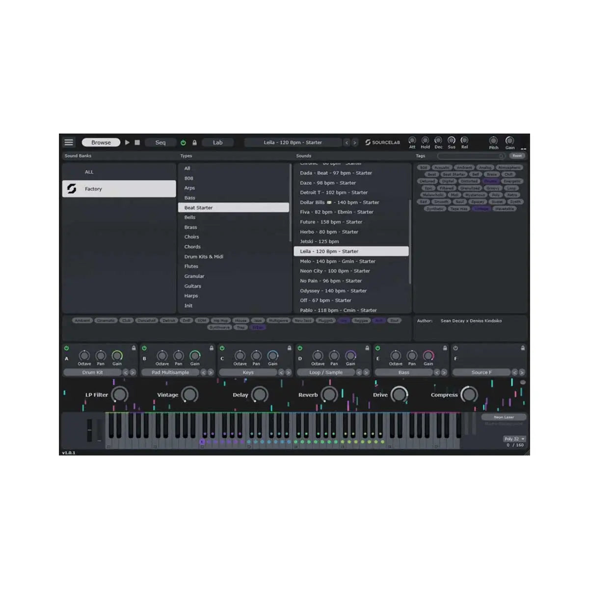Initial Audio SourceLab Modular Wavetable Synthesizer (Digital Download) Initial Audio