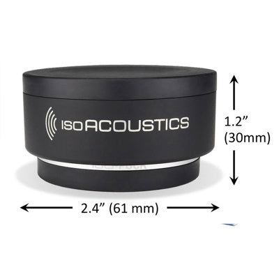 IsoAcoustics ISO-Puck Acoustic Isolation Puck -  2 Pack