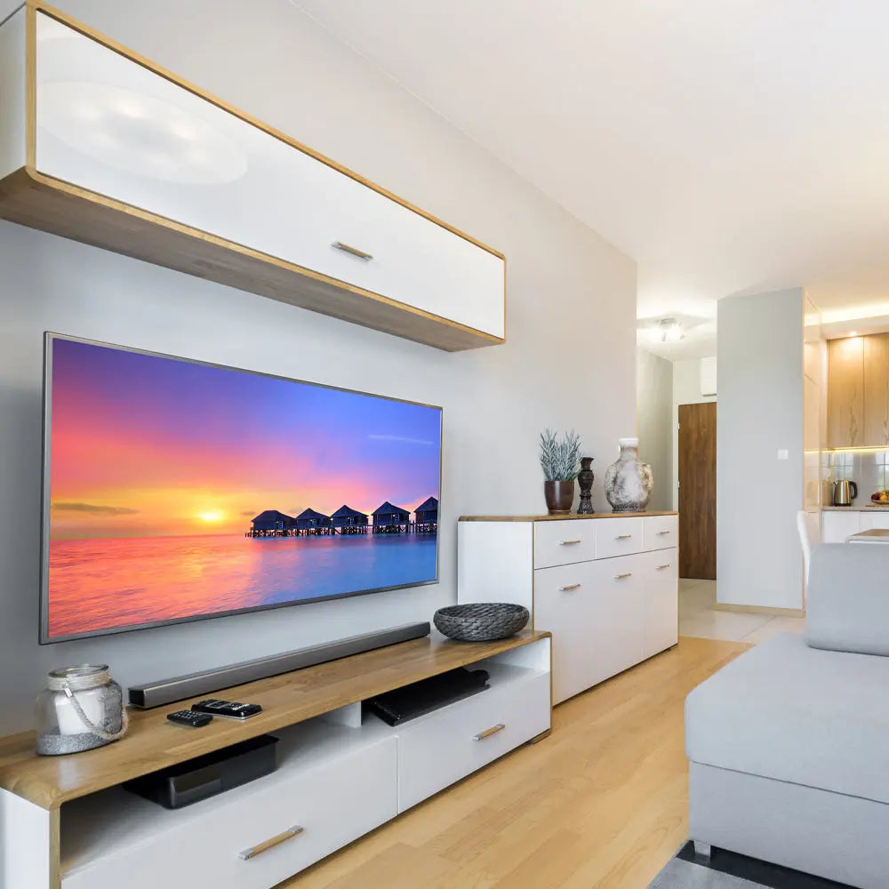 Kanto PF300 Fixed Low-profile TV Wall Mount for 40" - 100" TVs Kanto