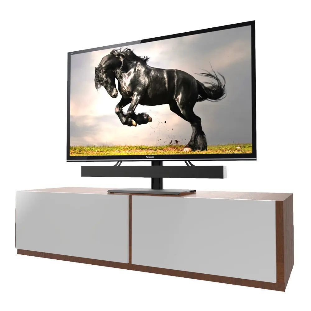 Kanto TTS100 Height Adjustable and Swivelling Tabletop TV Stand for 37" - 75" TVs Kanto