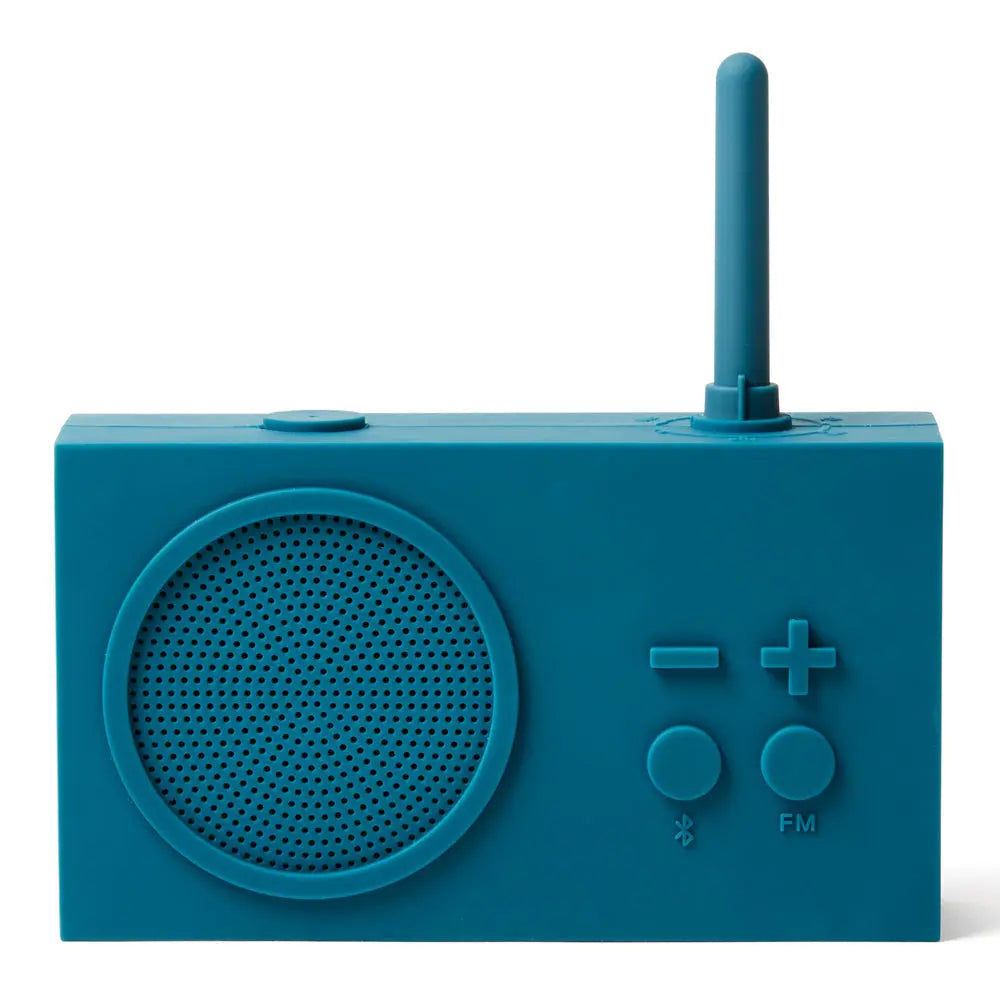 Lexon Thykho 3 Fm Radio & Bluetooth Speaker - Duck Blue Lexon