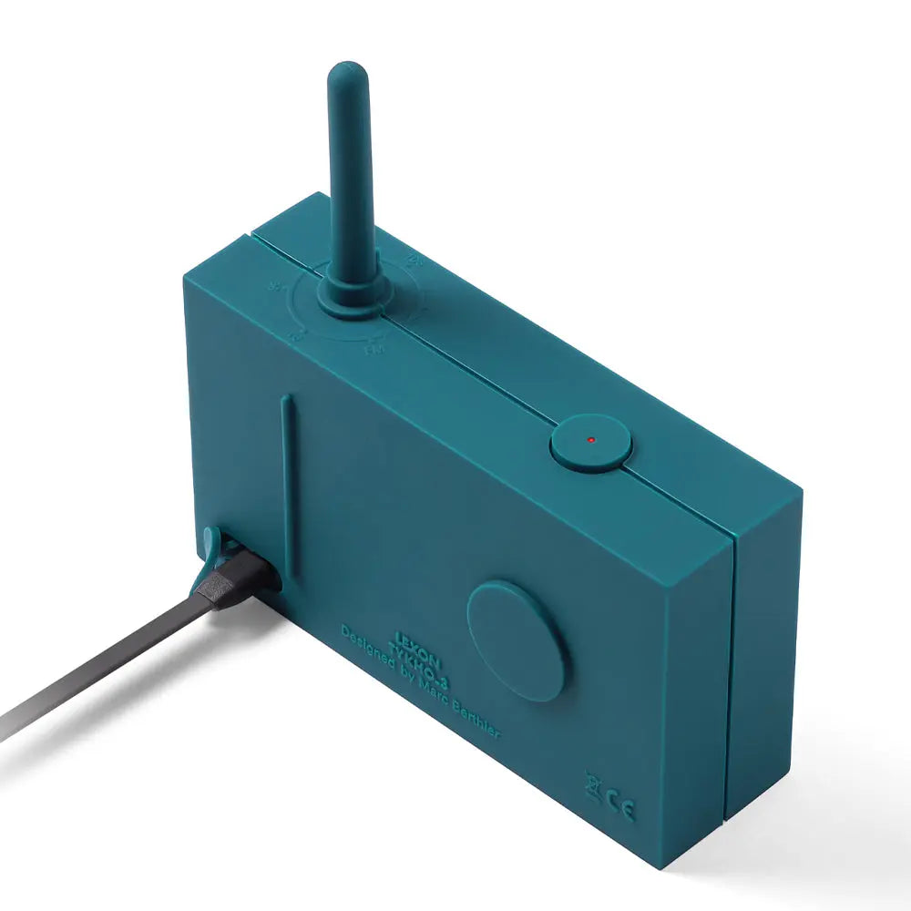 Lexon Thykho 3 Fm Radio & Bluetooth Speaker - Duck Blue Lexon