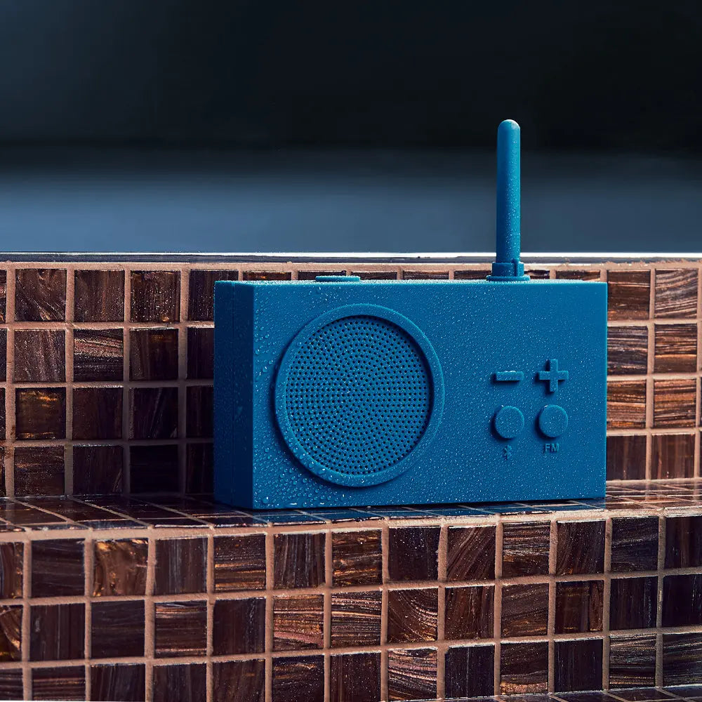 Lexon Thykho 3 Fm Radio & Bluetooth Speaker - Duck Blue Lexon