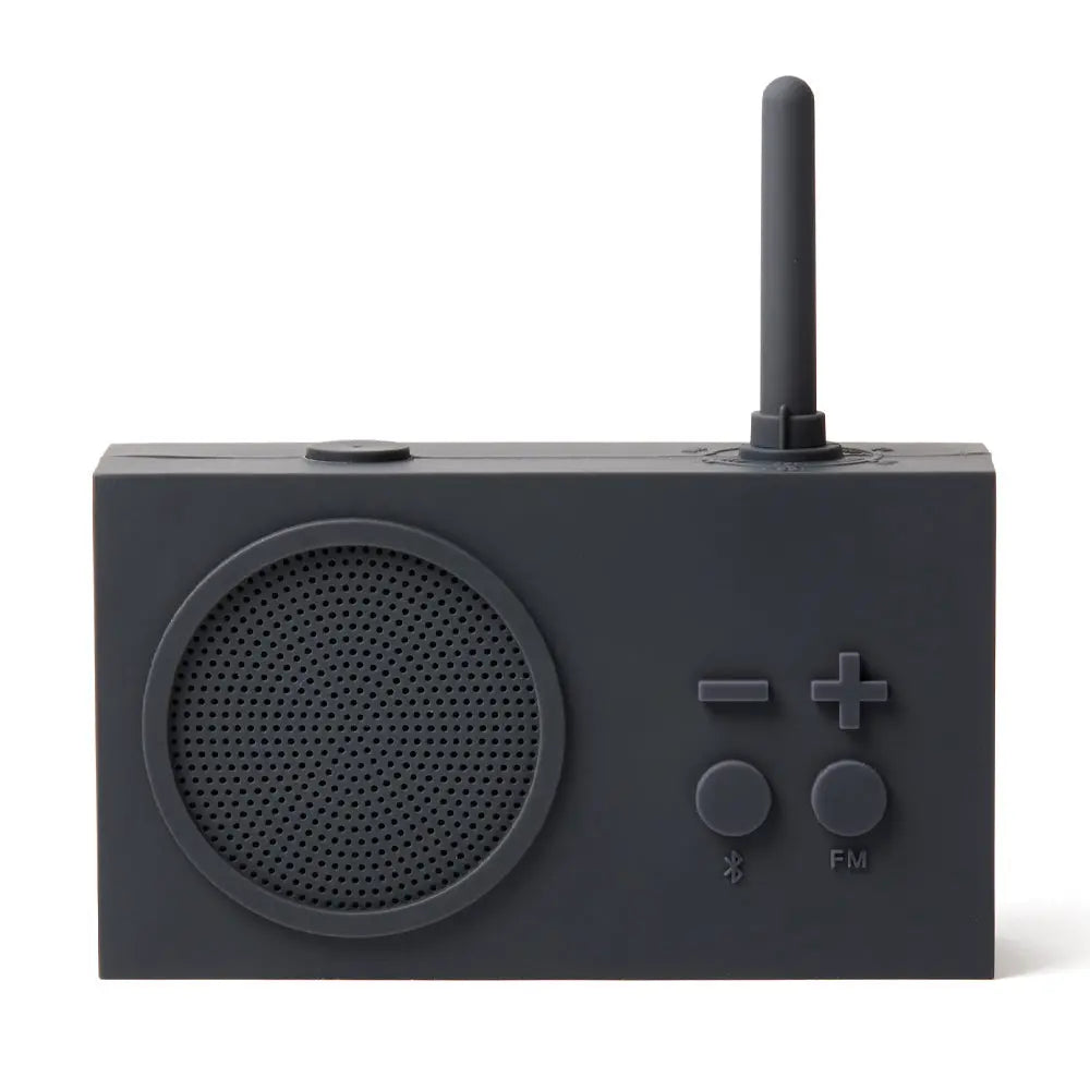 Lexon Thykho 3 Fm Radio & Bluetooth Speaker - Grey Lexon